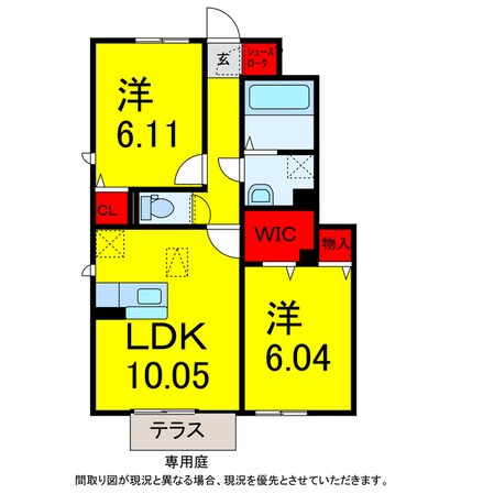 佐倉駅 徒歩8分 1階の物件間取画像